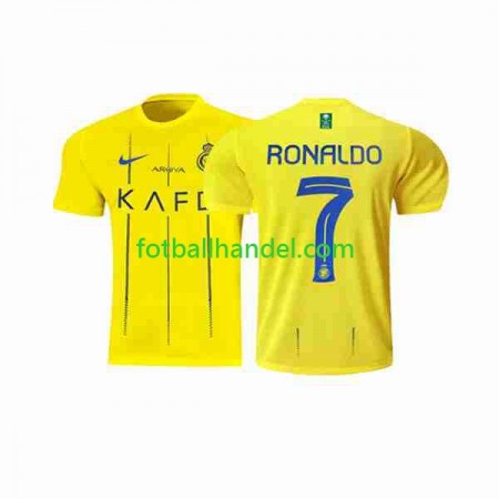 Herre Fotballdrakter Al-Nassr Ronaldo 7 Hjemme 2023-24 Kortermet